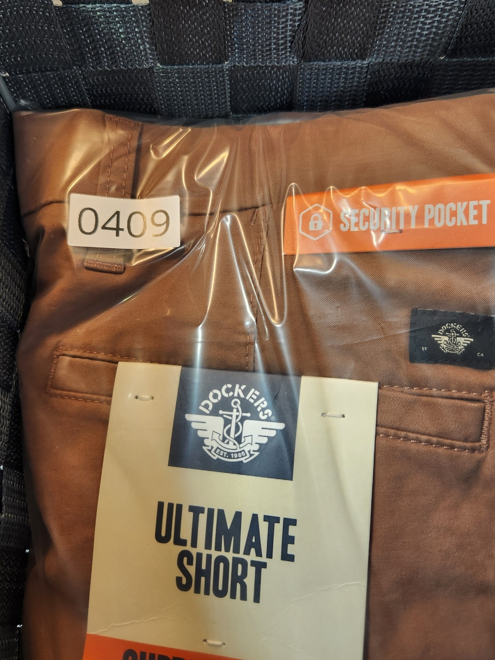 ⭐️NWT Dockers Mens Ultimate Short Supreme Flex Khaki Brown Stretch Casual 36 - Picture 15 of 15